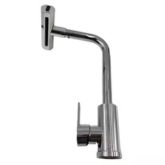 Zeecry Full Brass Kitchen Sink Tap | 4-Mode Pull-Down Faucet | 360° Swivel | Single Lever | Multi-Angle Spray | Sleek Matte Finish | Heavy-Duty Design | 5-Year Warranty | Hot & Cold Mixer (Brass)