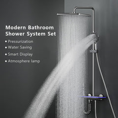 Grey shower set